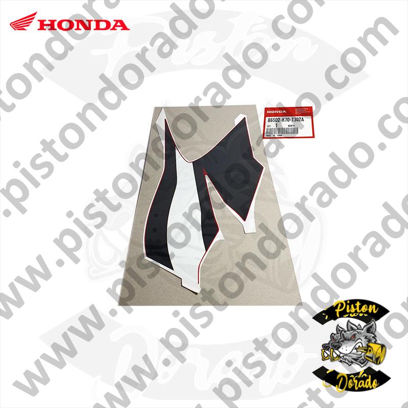 Kit de stickers de tanque motocicleta roja CB190R 2020 Honda Original - Imagen 5