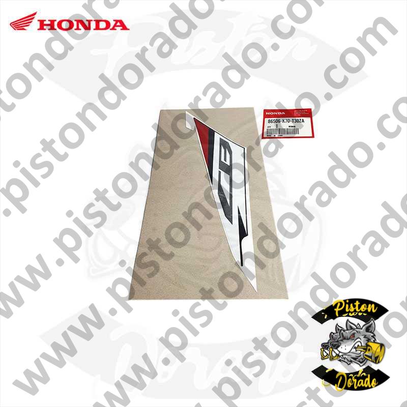 Kit de stickers de tanque motocicleta roja CB190R 2020 Honda Original - Imagen 7