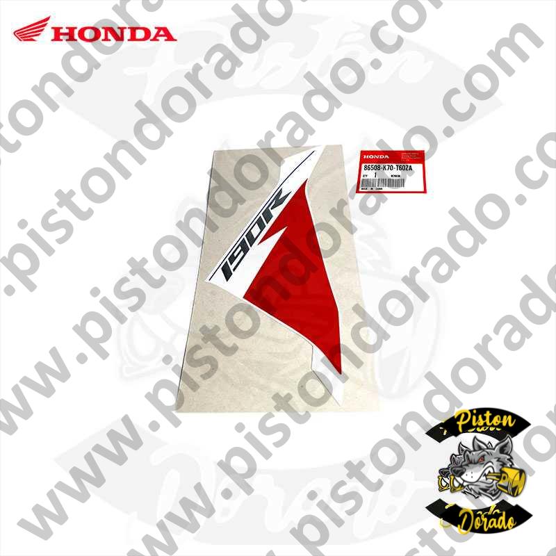 Kit de stickers de tanque motocicleta tricolor CB190R 2020 Honda Original - Imagen 9