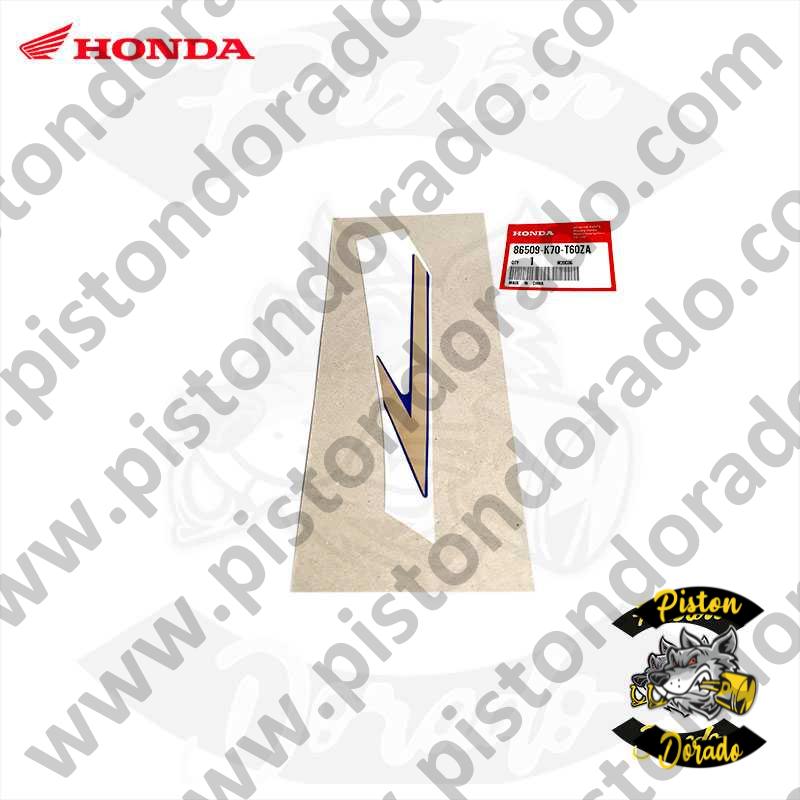 Kit de stickers de tanque motocicleta tricolor CB190R 2020 Honda Original - Imagen 10