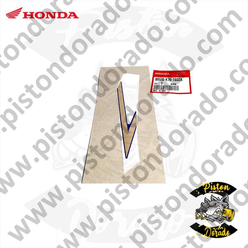 Kit de stickers de tanque motocicleta tricolor CB190R 2020 Honda Original - Imagen 11