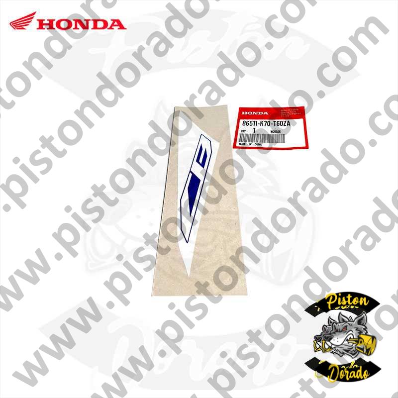 Kit de stickers de tanque motocicleta tricolor CB190R 2020 Honda Original - Imagen 12