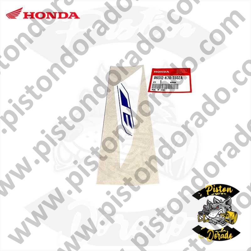 Kit de stickers de tanque motocicleta tricolor CB190R 2020 Honda Original - Imagen 13
