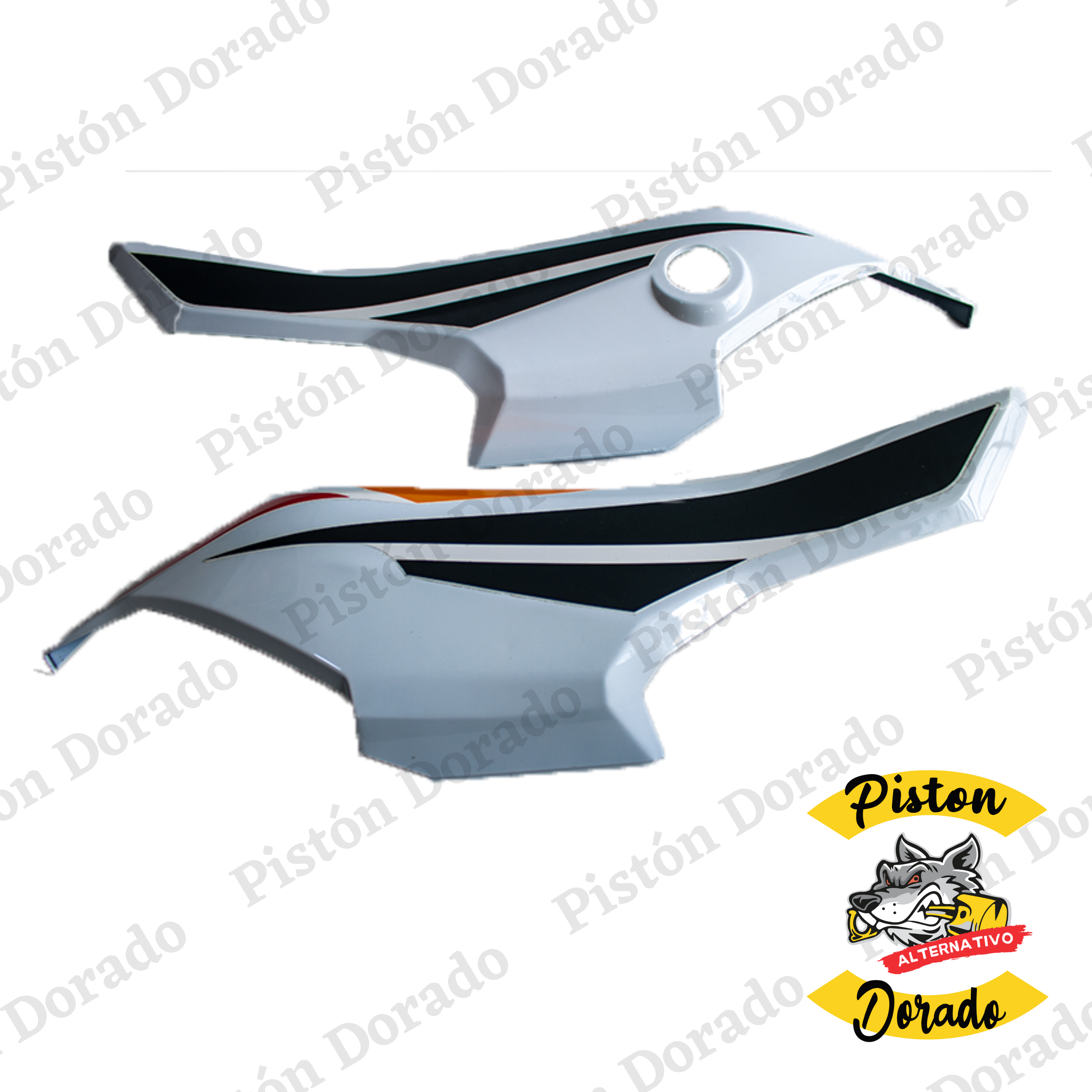 Par de cubierta posterior repsol alternativo CB190R V1 - Imagen 2